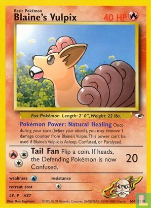 Blaine's Vulpix - Image 1