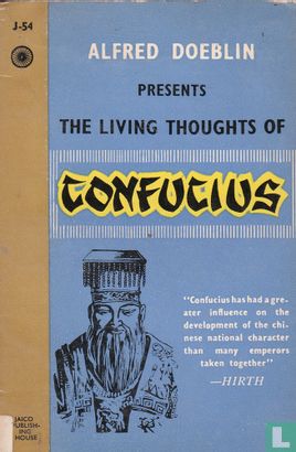 The living thoughts of Confucius - Afbeelding 1