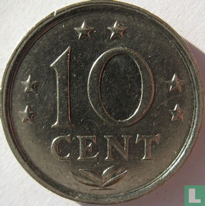 Antilles néerlandaises 10 cent 1983 - Image 2