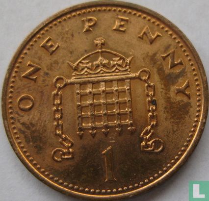Royaume-Uni 1 penny 1986 - Image 2