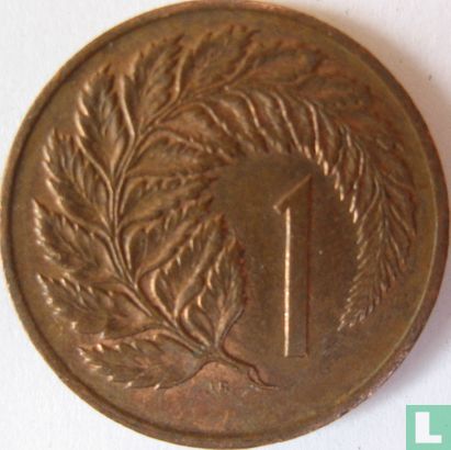 New Zealand 1 cent 1974 - Image 2
