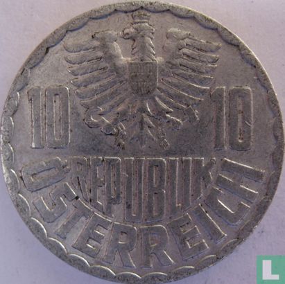 Austria 10 groschen 1959 - Image 2