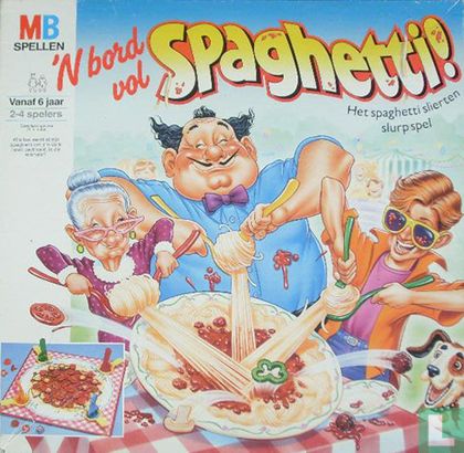 'n bord vol spaghetti - Afbeelding 1