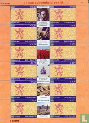 Province stamps of Zuid-Holland