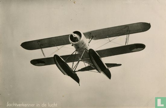Fokker C-XI W jachtverkenner in de lucht
