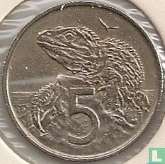 Nieuw-Zeeland 5 cents 1972 - Afbeelding 2