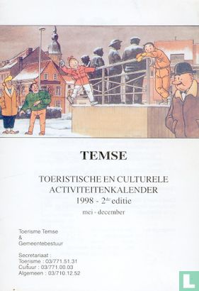 Temse Toeristische en Culturele Activiteitenkalender 1998 - 2de editie - Afbeelding 1