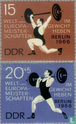  World Cup and European Championship weightlifting