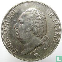 Frankrijk 5 francs 1824 (I) - Afbeelding 2