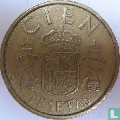 Spain 100 pesetas 1984 - Image 2