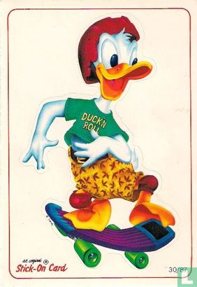 Donald Duck als Skater