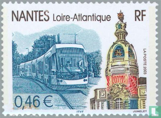Tram in Nantes