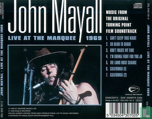 Live at The Marquee 1969 - Image 2