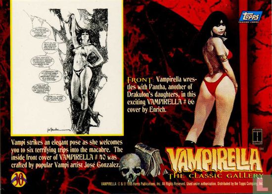 Vampirella wrestles with Pantha - Image 2