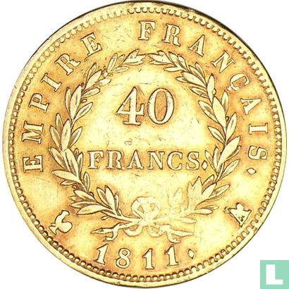 Frankrijk 40 francs 1811 (A) - Afbeelding 1