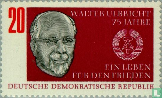 Walter Ulbricht 75 ans
