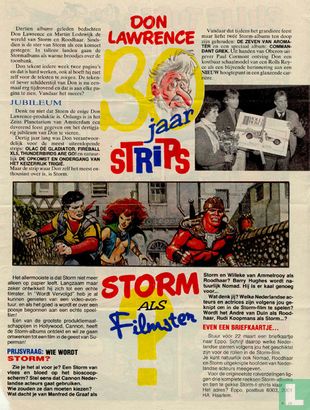 Don Lawrence - 30 jaar strips - Storm als filmster?