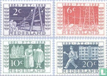 Staatliches Telegrafen- und Briefmarkenjubiläum