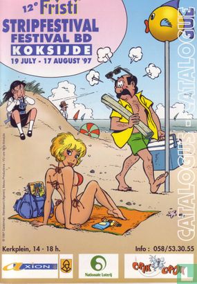 12e Fristi Stripfestival Festival BD Koksijde 19 July - 17 August '97 - Afbeelding 1