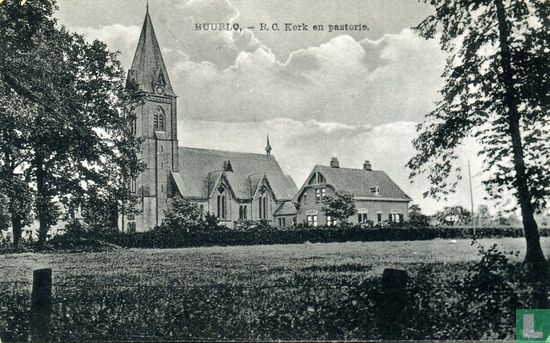 RUURLO, - R.C. Kerk en pastorie - Afbeelding 1