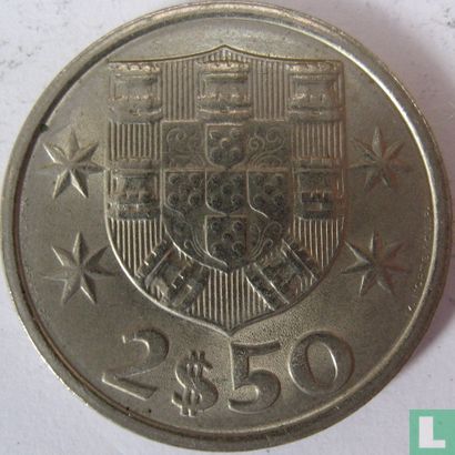 Portugal 2½ escudos 1984 - Afbeelding 2