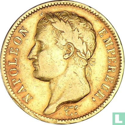 Frankrijk 40 francs 1811 (A) - Afbeelding 2