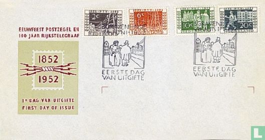 Jubilé du télégraphe et du timbre d'État