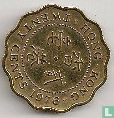 Hong Kong 20 cents 1976 - Image 1
