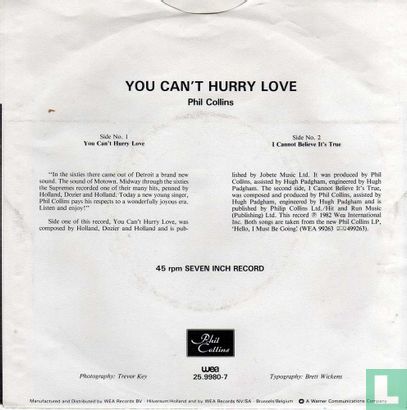 You can't hurry love - Image 2