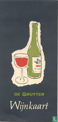 De Gruyter Wijnkaart - Afbeelding 1