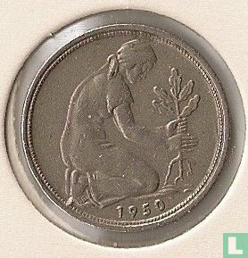 Allemagne 50 pfennig 1950 (D) - Image 1