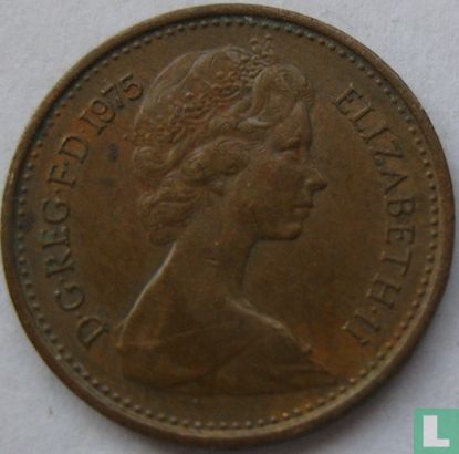 Royaume-Uni ½ new penny 1975 - Image 1