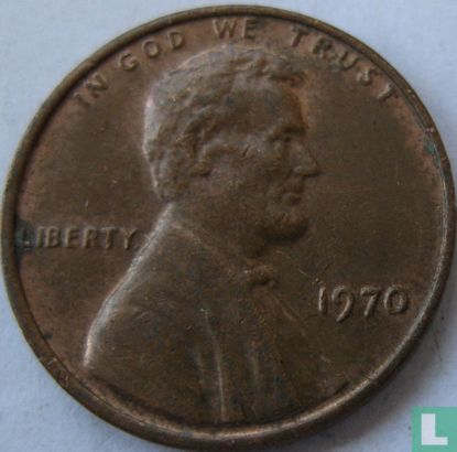 Vereinigte Staaten 1 Cent 1970 (ohne Buchstabe) - Bild 1