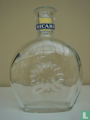 Ricard glazen karaf vierkant logo