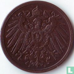Duitse Rijk 2 pfennig 1907 (J) - Afbeelding 2