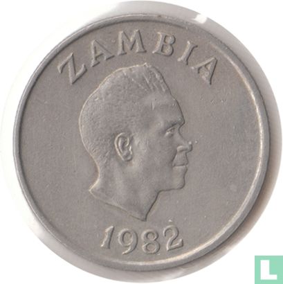 Zambia 5 ngwee 1982 - Image 1
