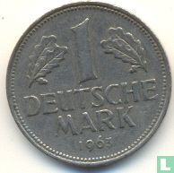 Germany 1 mark 1963 (J) - Image 1