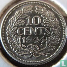 Pays-Bas 10 cents 1944 (D) - Image 2
