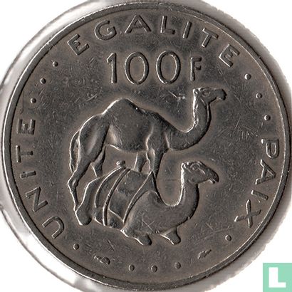 Djibouti 100 francs 1977 - Afbeelding 2