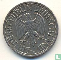 Duitsland 1 mark 1963 (J) - Afbeelding 2