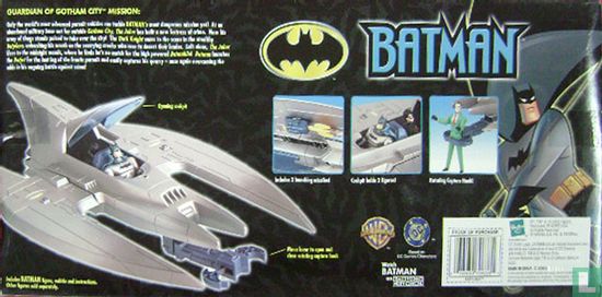 Guardian of Gotham City Edition - Batplane with rotating capture claw - Afbeelding 2
