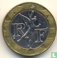 Frankreich 10 Franc 1988 - Bild 2