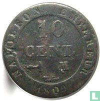 France 10 centimes 1809 (M) - Image 1