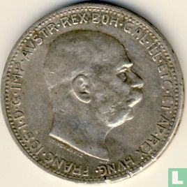Autriche 1 corona 1913 - Image 2