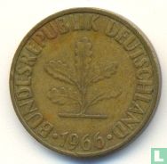 Allemagne 10 pfennig 1966 (G) - Image 1