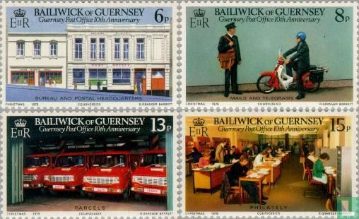 1979 service postal indépendant de 1969 à 1979 (GUE 40)