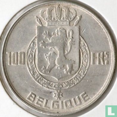Belgique 100 francs 1948 (FRA - frappe monnaie) - Image 2