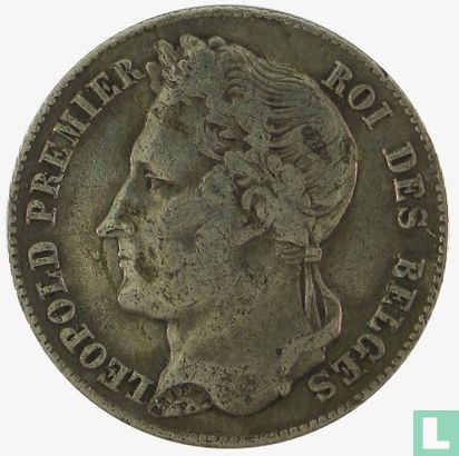 Belgique ½ franc 1838 - Image 2