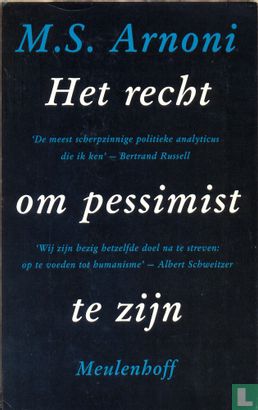 Het recht om pessimist te zijn - Image 1