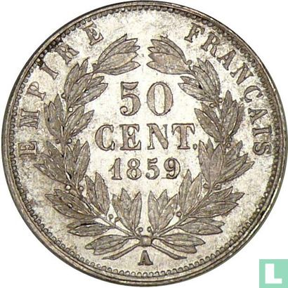 Frankrijk 50 centimes 1859 (A) - Afbeelding 1
